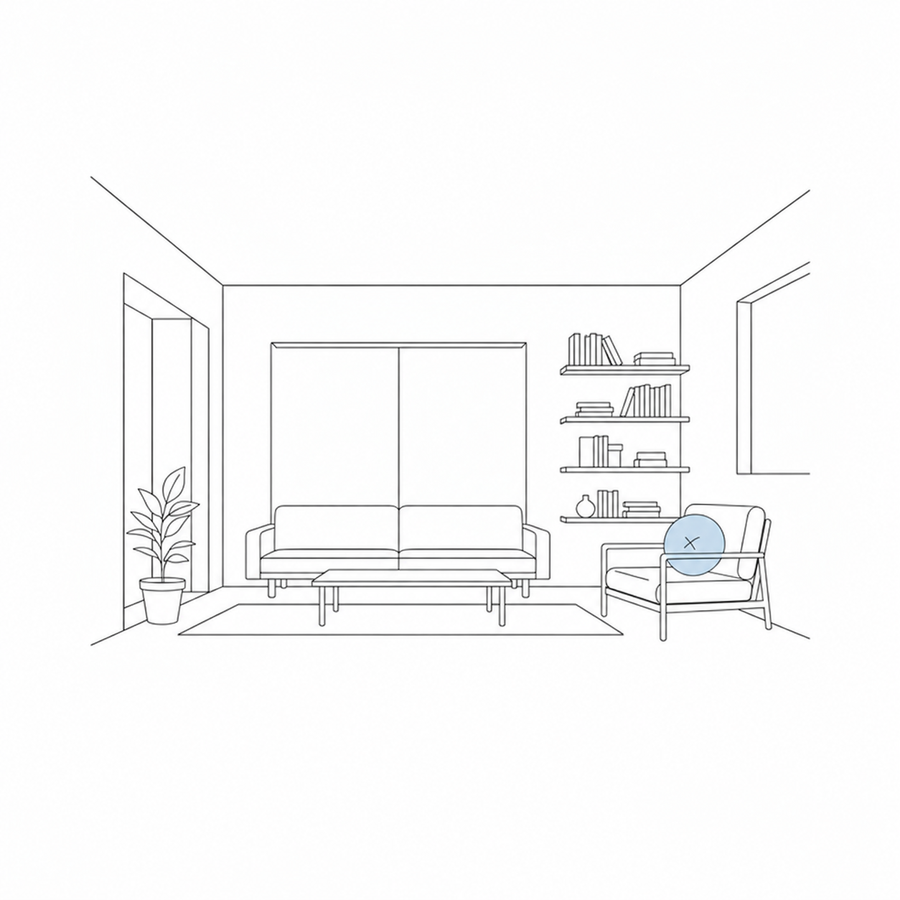 Illustration of home and garden ideas for a future Cart Culture range.